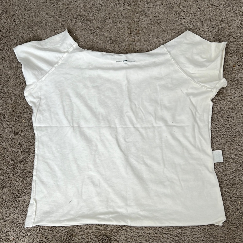 Brandy melville off shoulder top